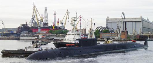 Nuclear submarine Yuri Dolgoruky