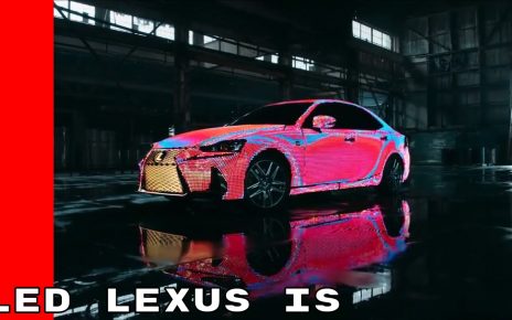 LED Covered LIT 2017 Lexus IS